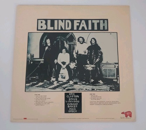 Blind faith vinyl rso - faith-,