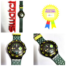 Swatch Scuba 200 Captain Nemo SDB101 Vintage Orologio da polso Anni 90 Usato