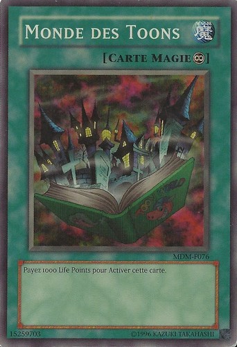 Monde des toons - yu-gi-oh!,