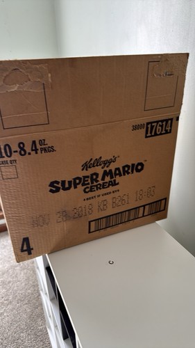10 scatole Mario Cereal