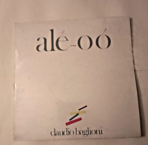 Claudio baglioni ale oo - claudio, ale-oo