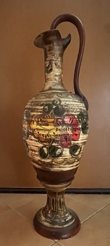 Anfora retro terracotta - retro,