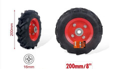 Ruota Ricambio In Gomma Per