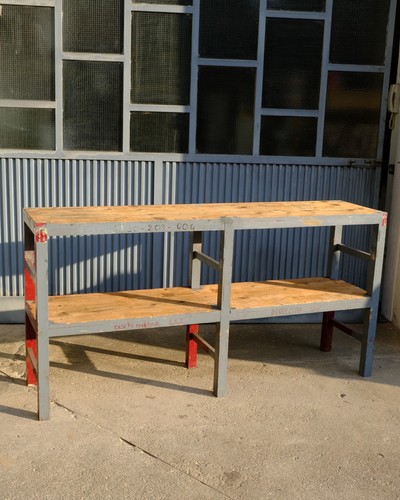 Scaffale industriale vintage - scaffale,