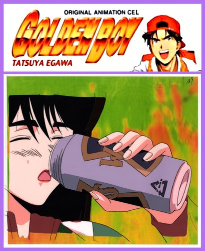 Originale golden boy cel - cel, anime