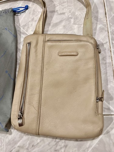 Borsello piquadro unisex - unisex, beige