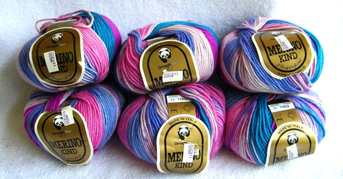 Lotto palline ornaghi filati - lotto,