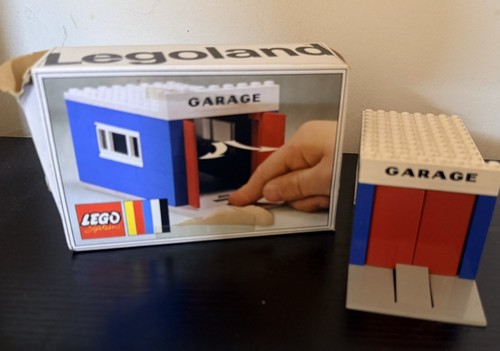 Lego 348 garage porte - lego,