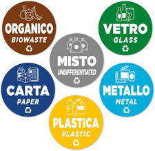 6 Adesivi per Raccolta