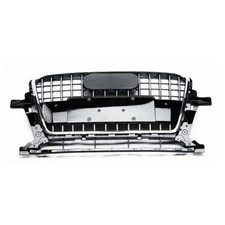 Mascherina Griglia Nera Lucida