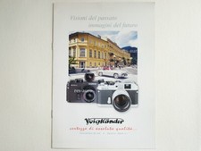 VOIGTLANDER Bessa Brochure. Pieghevole - Bessa R.  L. Obiettivi Accessori Analog