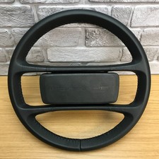Volante pelle nera - nera, a