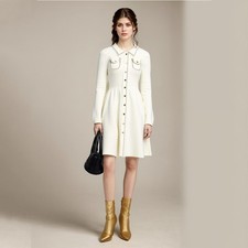 Abito in maglia medio lungo