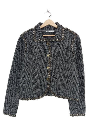 Zara giacca maglia donna - giacca,