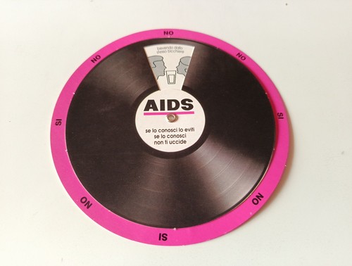 Gadget prevenzione aids anni - prevenzione,