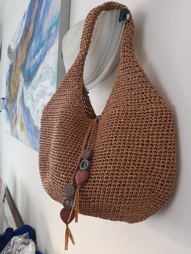 Borsa hobo fatta mano - borsa,