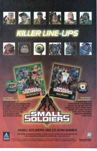 1998 piccoli soldati rom - soldati, cd-rom