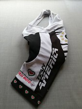 PANTALONCINO SALOPETTE  BODY BIB SHORTS CICLISMO MTB CYCLING PISSEI 1/XS FELPATO