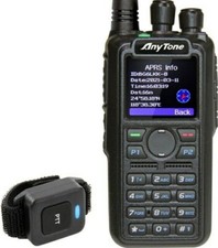 ANYTONE AT-D878UV II PLUS 2GB V2024 CON USB C - RTX VHF/UHF BT/VFO/GPS 500M CONT