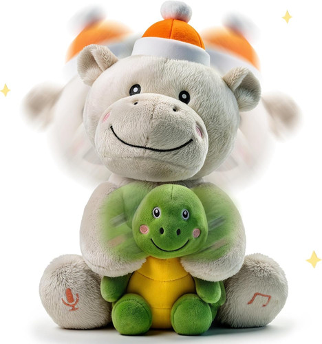 Ippopotamo peluche neonato - neonato, e