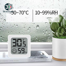 Termometro Digitale LCD Igrometro Camera Interna Misuratore Elettronico Di Umidi