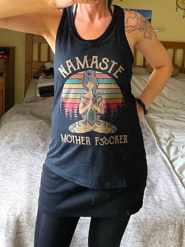 Namaste motherfucker canotta - namaste,