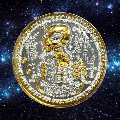Ajarn mom alien ufo amulet - ufo, amulet-