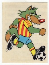 figurina MASCOTTE CALCIATORI