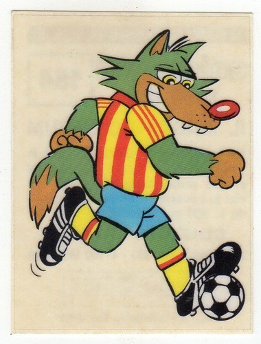 Figurina mascotte calciatori - figurina,