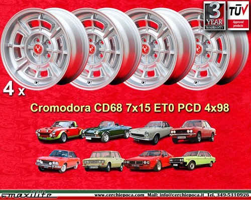 Cerchi fiat cromodora cd68 - cromodora,