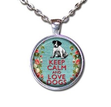 Keep Calm and Love Dogs Words
