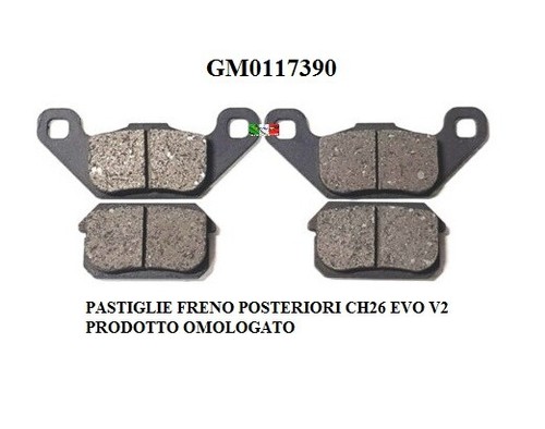 Pastiglie freno posteriori - freno,