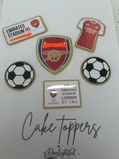 Topper Cupcake Calcio Ispirato