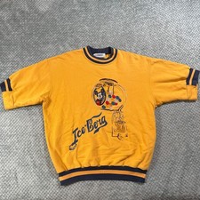 Felpa girocollo manica corta gialla Iceberg Disney Topolino XXL vintage anni 90