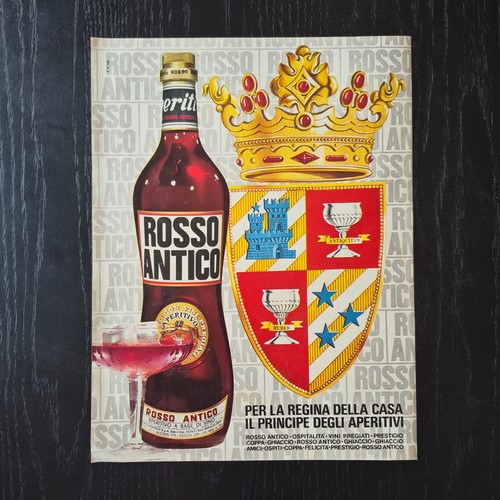 1970 rosso antico - rosso, original