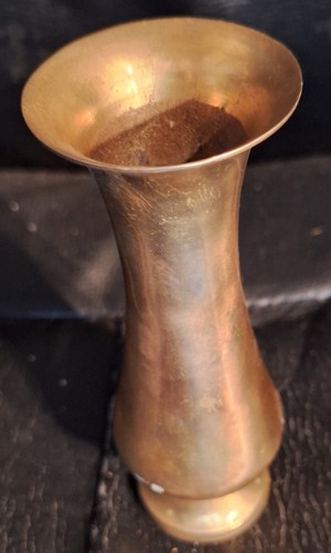 Vaso ottone dorato vintage - in,