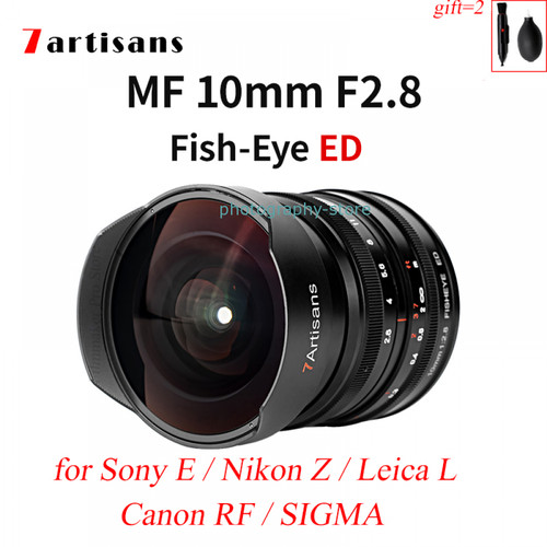7artisans 8 fisheye - 10, mm
