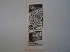 advertising Pubblicità 1951 IMCA RADIO - PANGAMMA - ALESSANDRIA