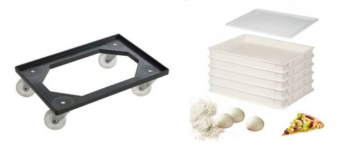Carrello per cassette pizza - cassette,