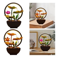 Fontana da tavolo con luce