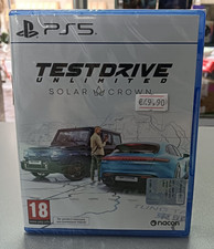 TEST DRIVE UNLIMITED SOLAR CROWN PS5 NUOVO NACON