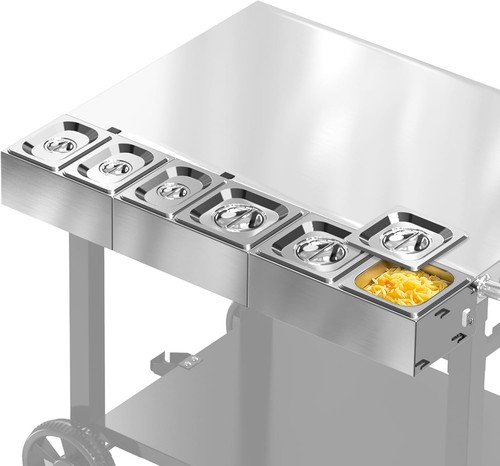 Stazione topping per pizza - topping,