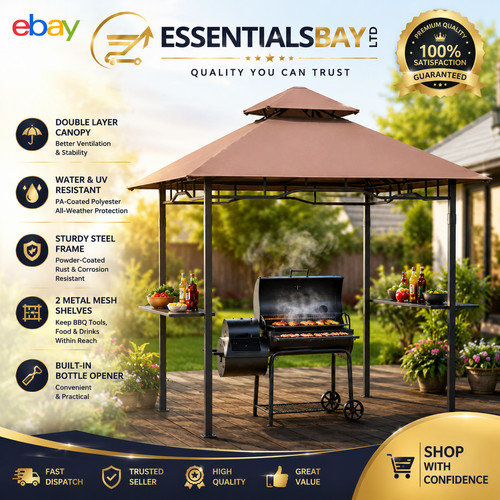 Bbq grill gazebo - bbq, doppio