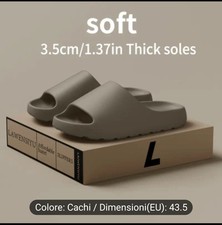 Pantofole Sandali Ciabatte Nuvola Piscina Uomo Donna Doccia Bagno Unisex 