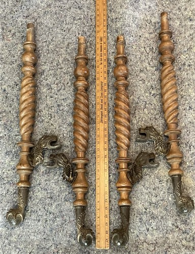 Gambe antiche rovere con - antiche, in