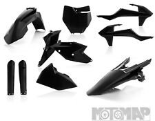 Full Kit Plastiche Acerbis Carene KTM SX 125 SX 150 2016 2017 2018 Nero