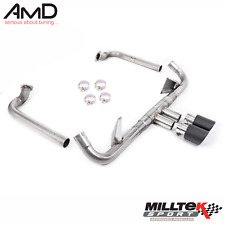 Punte in carbonio di scarico Milltek Porsche Boxster 718 GTS adatte ai modelli GTS/S 2.5T