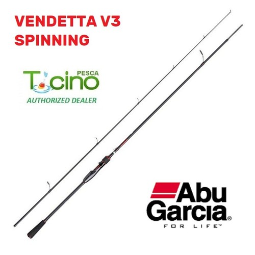 Canna pesca spinning abu - canna,