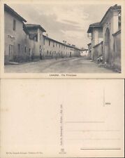 LAVAGNA -VIA PRINCIPALE CON OSTERIA APERTA BICI D'EPOCA E BAMBINI-RARA-N.47815
