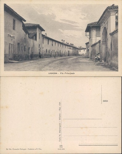 Lavagna via principale - lavagna, con